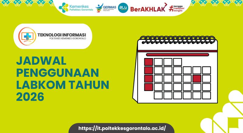 Jadwal Pemakaian Labkom CBT Tahun 2026